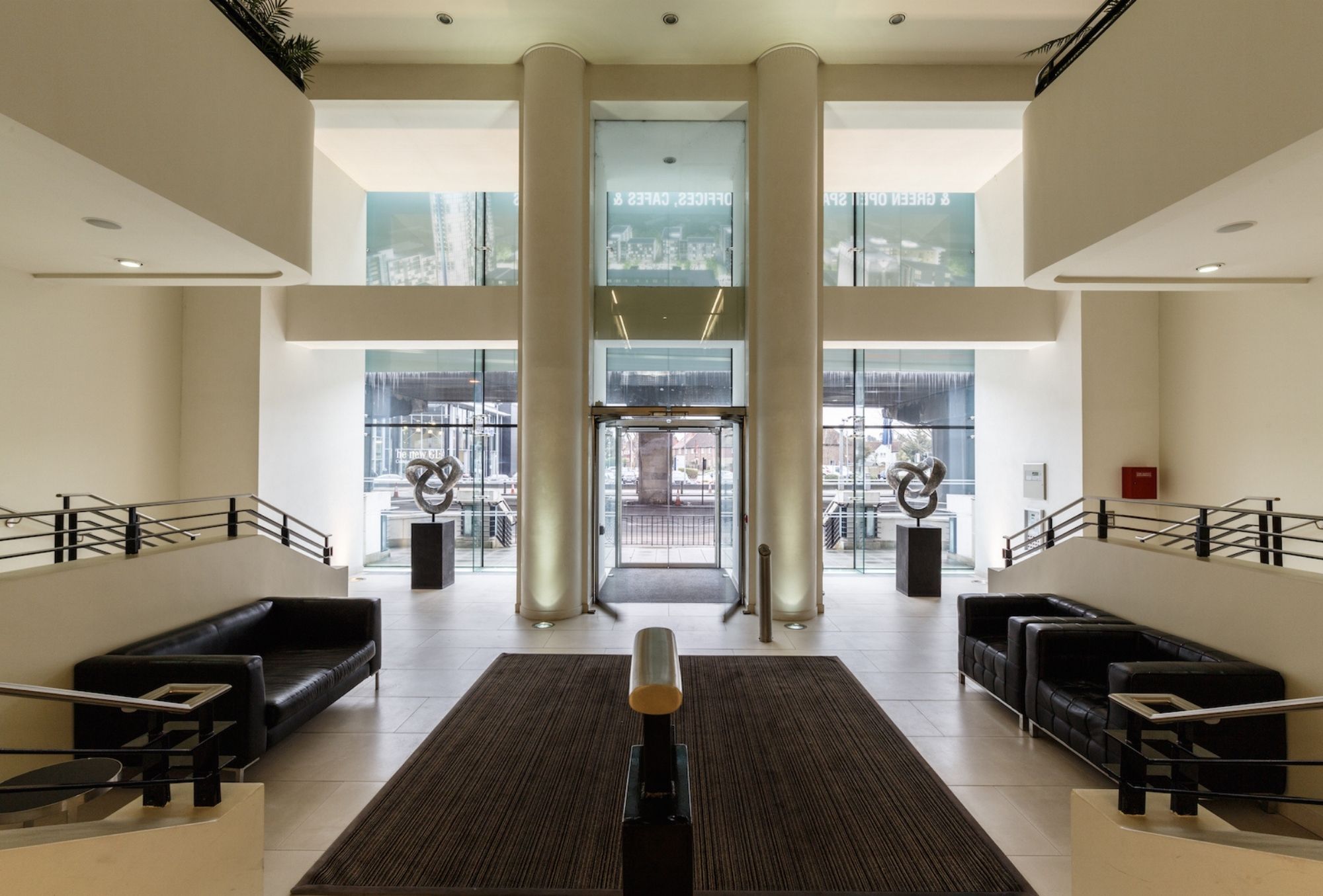 an entrance door built by bds entrances in london and frankfurt