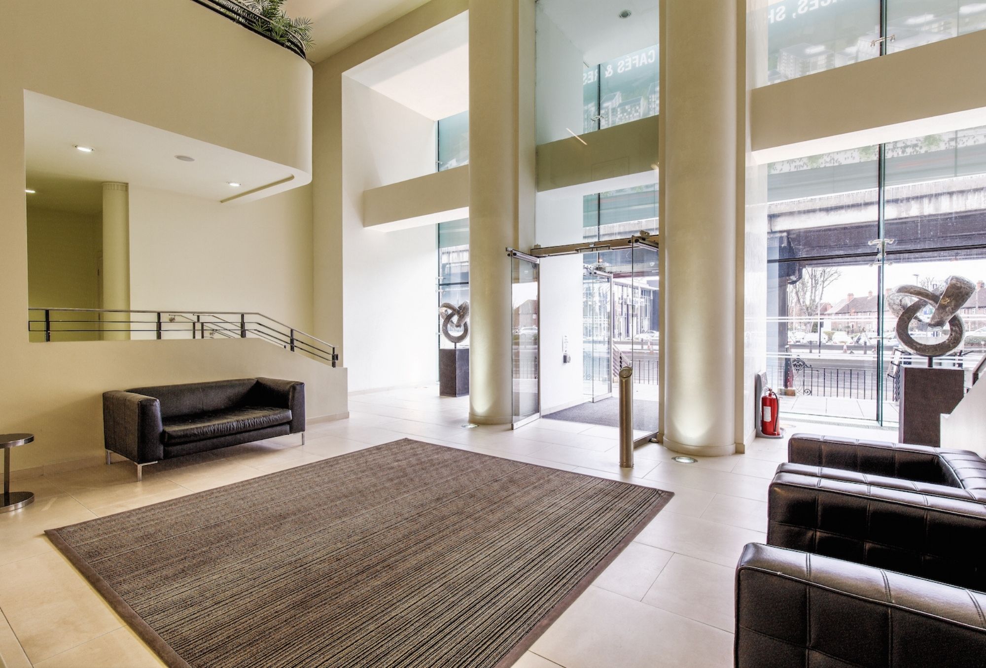 an entrance door built by bds entrances in london and frankfurt