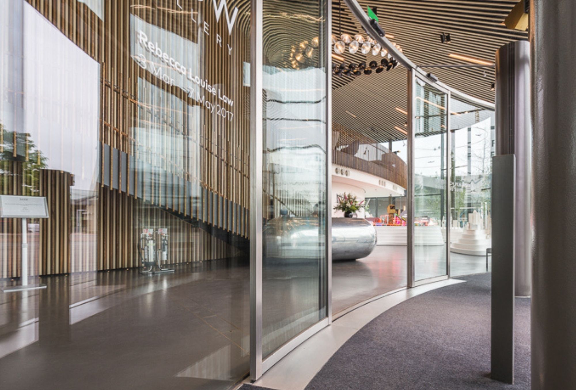 a sliding door door built by bds entrances